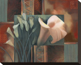 Calla Tapestry Stretched Canvas Print by Louise Montillio Calla Tapestry Stretched Canvas Print by Louise Montillio