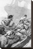 The Mutineers Stretched Canvas Print by George Varian