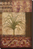 Ornamental Palm II Stretched Canvas Print by Gene Ouimette