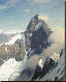 Matterhorn from West Trykk på strukket lerret av Eugen Bracht