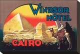 Windsor Hotel, Cairo Stretched Canvas Print