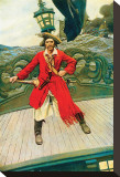 Captain Keitt Stretched Canvas Print by Howard Pyle