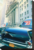 1959 Cadillac Fleetwood Brougham Stretched Canvas Print by Graham Reynolds