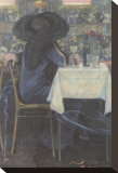 A Couple Stretched Canvas Print by Hans Baluschek