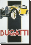 Bugatti Stretched Canvas Print by René Vincent