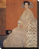 Portrait of Fritza Riedler Stretched Canvas Print by Gustav Klimt
