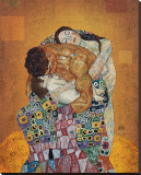 The Family Stretched Canvas Print by Gustav Klimt