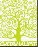L'arbre de vie vert Reproduction transférée sur toile par Gustav Klimt