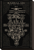 Kabbalah in Black II Stretched Canvas Print