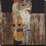The Three Ages of Woman Stretched Canvas Print by Auguste Macke
