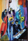 Music for the Soul Reproduction transférée sur toile par Maya Green