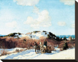 At Acton Vale Stretched Canvas Print by Frederick Simpson Coburn