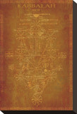 Parchment Kabbalah Stretched Canvas Print