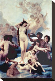 The Birth of Venus, 1879 Stretched Canvas Print by William Adolphe Bouguereau