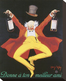 Liquor, Donne A Ton Meilleur Ami Stretched Canvas Print by Jean D' Ylen