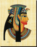 Queen Cleopatra Stretched Canvas Print