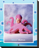 Baby Octopus Impressão em tela esticada por Tom Arma