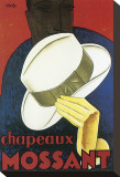 Chapeaux Mossant Stretched Canvas Print by Olsky 