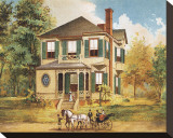Victorian House, No. 10 Stretched Canvas Print