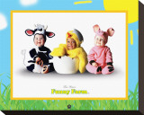 Funy Farm I Stretched Canvas Print by Tom Arma