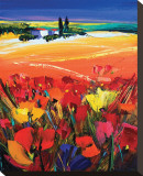 Heavenly Harmony Stretched Canvas Print by Maya Green