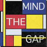 Mind The Gap Stretched Canvas Print by Max Carter