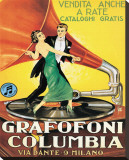 Grafofoni Columbia, Milano Stretched Canvas Print
