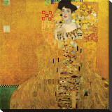 Portrait of Adele Bloch-Bauer I, c.1907 Stretched Canvas Print by Gustav Klimt