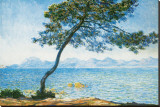 Antibes, c.1888 Stretched Canvas Print by Claude Monet