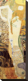 Water Serpents, c.1904-07 Stretched Canvas Print by Gustav Klimt