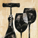 Wine Selection II Prints by Daphne Brissonnet