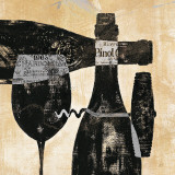Wine Selection I Poster par Daphne Brissonnet