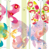 Butterfly Square II Prints by Maria Carluccio