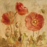 Summer Poppies I Posters by Danhui Nai