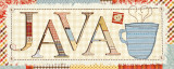 Patchwork Cafe II Poster by Pela 