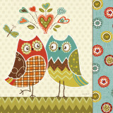 Owl Wonderful II Print by Lisa Audit