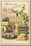 The Continental Bodega Company Stretched Canvas Print