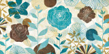 Floral Burst Art by Mo Mullan