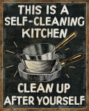 Pela - Self Cleaning Kitchen - Reprodüksiyon Pela - Self Cleaning Kitchen - Reprodüksiyon