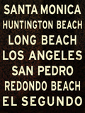 Los Angeles Sign II Giclée-Druck