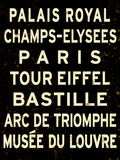 Paris Sign Giclee Print