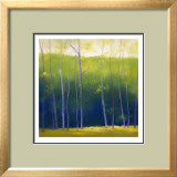 Summer Leaves Framed Giclee Print by Teri Jonas