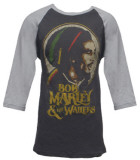 Catch a Fire - Wailers Retro Baseball Tee T-Shirt