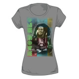 Juniors:  Bob Marley - One Love Block T-Shirt