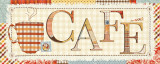 Patchwork Cafe I Affiches par Pela 