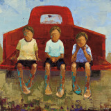 Tailgate No. 5 Affiches par Becky Kinkead