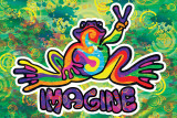 Peace Frog Imagine Posters