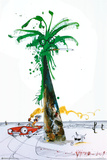 Hunter Driving By Palm - Ralph Steadman Láminas Hunter Driving By Palm - Ralph Steadman Láminas