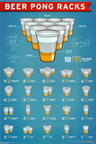 Beer Pong Racks Pôsters