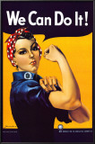 Rosie the Riveter (1944) Posters by J. Howard Miller